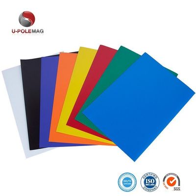 자동차 표지판 자석 인쇄 가능한 A4x0.75mm 두께의 표지판용 PVC 자석 장
