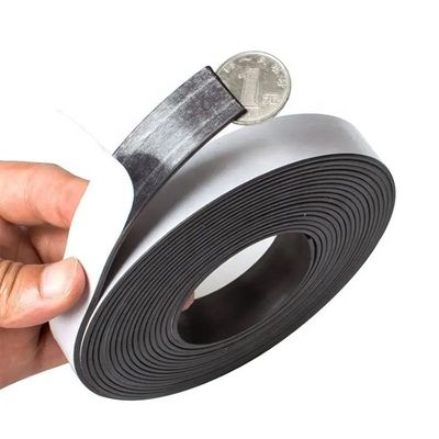AGV 가이드용 유연 고무 자석 테이프 50mm 북/남극 동위성/동위성
