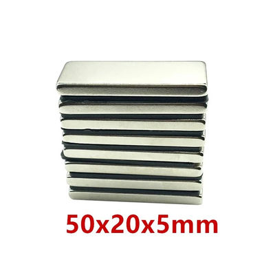 영구 네오디?? 막 자석 희토류 NdFeB 자석 쌍면 35 x 20 x 5mm