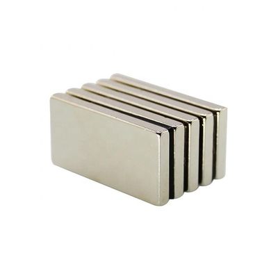 N54 등급 초강성 막대 직사각형 자석 20mm 정밀 허용량 /-0.05mm