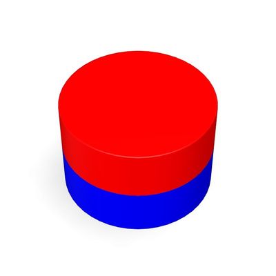 강한 둥근 물 계정 스톱 디스크 모양 네오디엄 자석 50X30 큰 고온