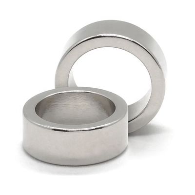 맞춤형 N40 유니 폴 방사선 지향 반지 파이프 네오디미엄 자석 ± 0.05mm 허용