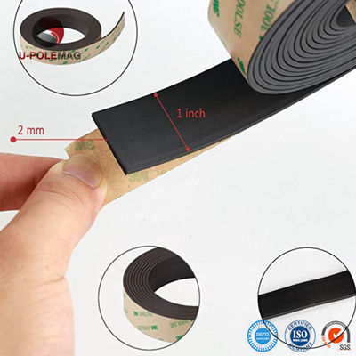 융통성 네오디미엄 자석 테이프 30x1.5mm 영구 접착제 및 절단 서비스