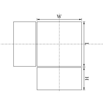 30x20x10mm 강한 네오디미움 사각형 자석 커스터마이즈 강력한 N52 산업 자석