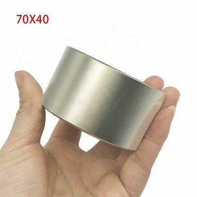 영구 네오디?? 실린더 자석 N45 N52 D70x40mm 기계용 슈퍼 강 자석