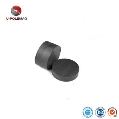 Y30 원형 강 디스크 세라믹 페리트 자석 최대 작동 온도 1-40-250 ° C