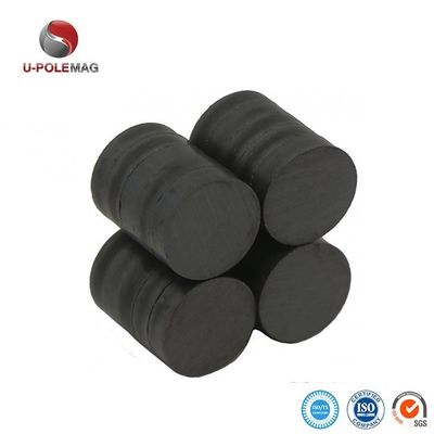 Y30 원형 강 디스크 세라믹 페리트 자석 최대 작동 온도 1-40-250 ° C